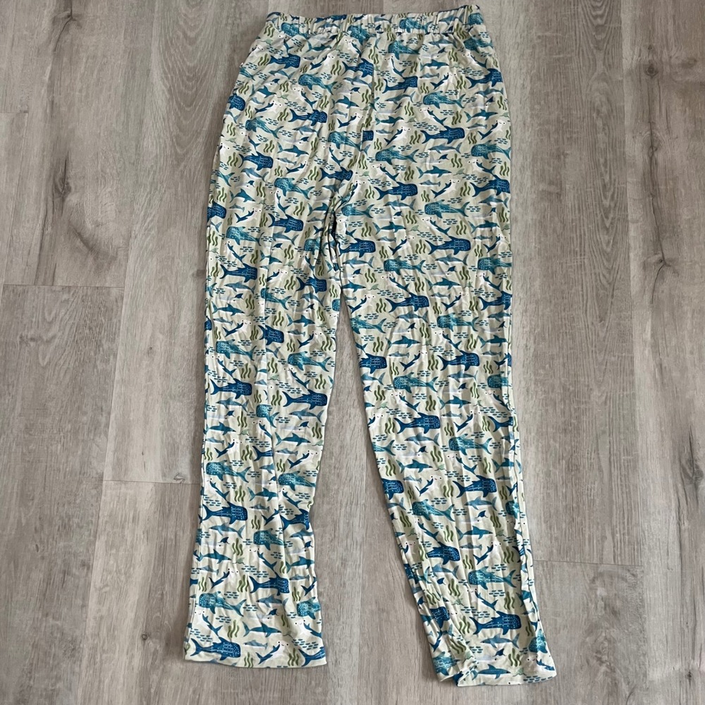 Emerson and Friends Shark Friends Bamboo Pajama Relaxed Pants Lounge Small NWT - Picture 8 of 12